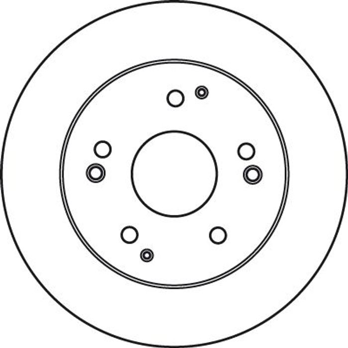 Bremsscheibe hinten L/R passt zu: HONDA CIVIC VII, INTEGRA 1.4/1.6/2.0 11.00-...