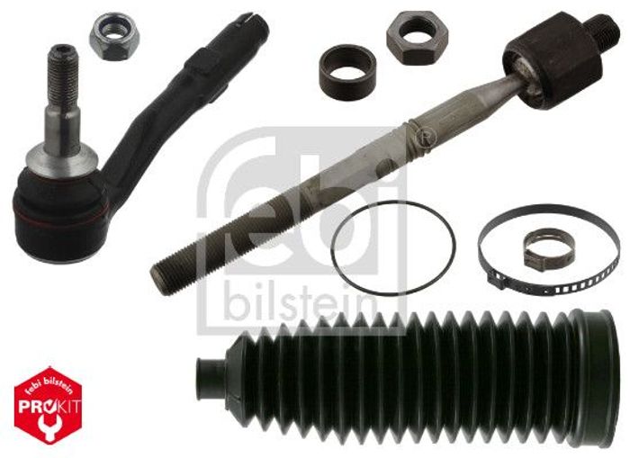 Montagesatz der Lenkstange (Abdeckung; Fett; Schellen) passt zu: BMW 7 (E65,...
