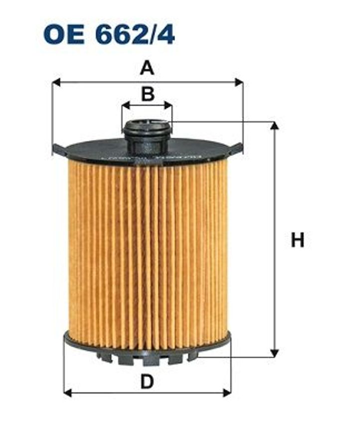 Ölfilter passt zu: VOLVO S60 II, S60 III, S80 II, S90 II, V40, V60 I, V60 II,...