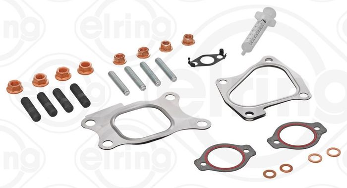 Montageset der Turbokompressors (mit Dichtungen) passt zu: SUZUKI BALENO, SWI...