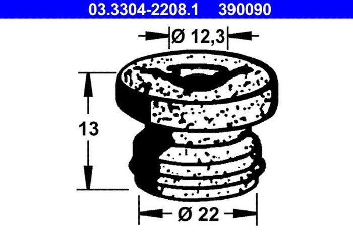 Dichtung Kühlmittelthermostat passt zu: VOLVO 8500, A, B12, FH12, FL12, FM12,...