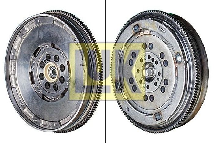 Zweimassenschwungrad mit mechanischer getriebe (Zweimassenschwungrad mit Reib...