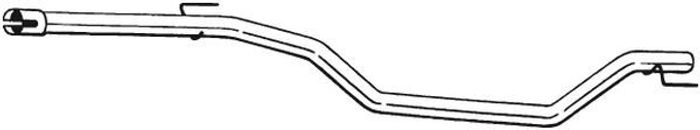 Auspuffrohr mitte (länge:1740mm) passt zu: OPEL SIGNUM, VECTRA C 1.9D/3.0D 04...