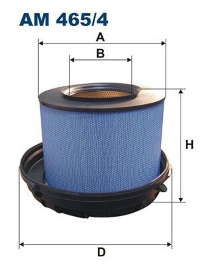 Luftfilter (filterpatrone) passt zu: MERCEDES ACTROS MP2 / MP3, AXOR, AXOR 2...