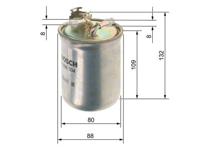 Kraftstofffilter passt zu: FORD GALAXY I, GALAXY MK I; SEAT ALHAMBRA; VW SHAR...