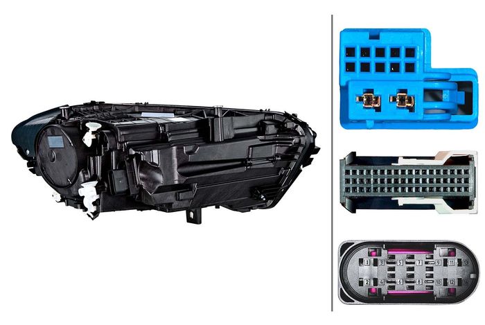 Scheinwerfer L (LED) passt zu: MERCEDES A-KLASA W177 10.22
