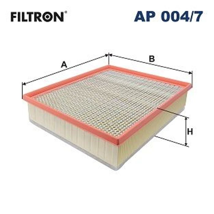 Luftfilter (Filterpatrone) passt zu: VW AMAROK 2.0/2.0D/3.0D 09.10