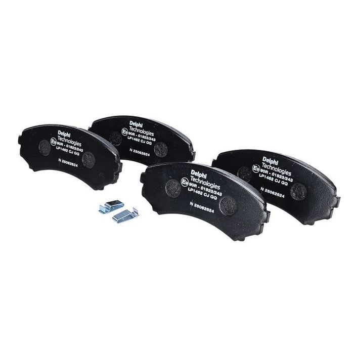 Bremsbelagsatz hinten/vorne , passt zu: ISUZU D-MAX I; MAZDA E; MITSUBISHI EN...