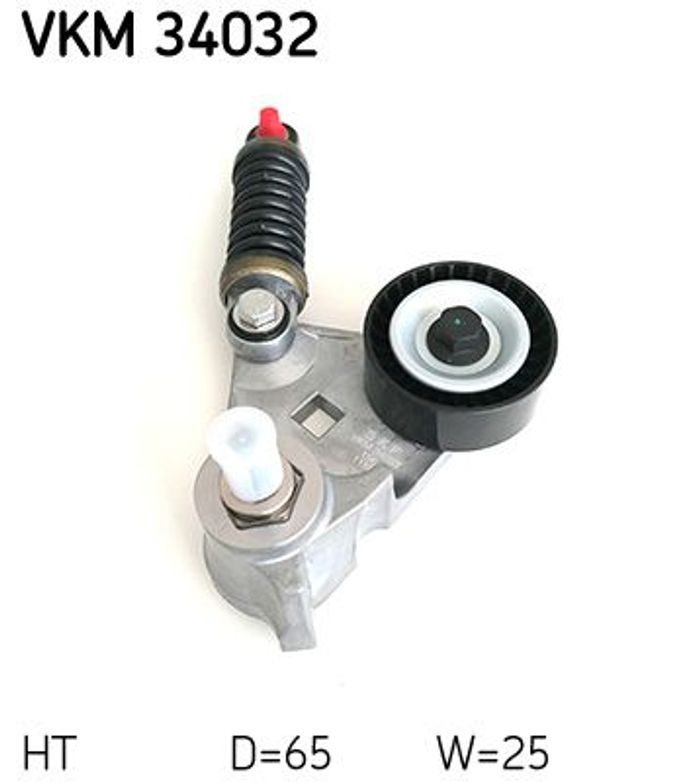 Keilriemenspanner passt zu: FORD MONDEO III, TRANSIT; JAGUAR X-TYPE I 2.0D/2....