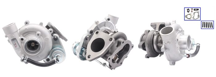 Turbolader (Runderneuert, mit Dichtungssatz) passt zu: TOYOTA HILUX VII 2.5D...