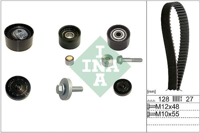 Ventilsteuerung Satz (Riemen + Rolle) passt zu: RENAULT CLIO II, ESPACE III,...