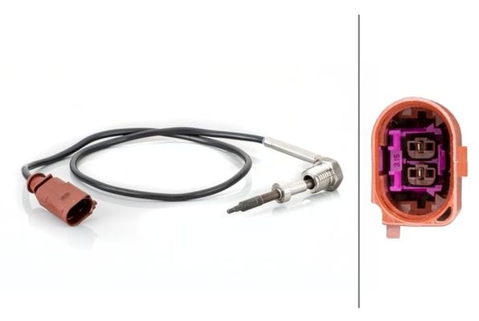 Sensor, Abgastemperatur