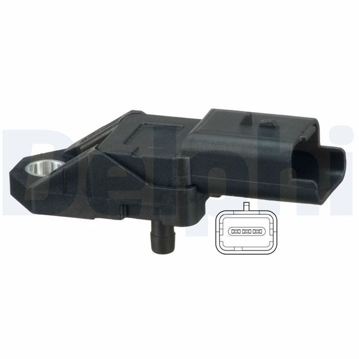 Drucksensor im Ansaugkrümmer (3 pin) passt zu: CITROEN C1, C2, C2 ENTERPRISE,...