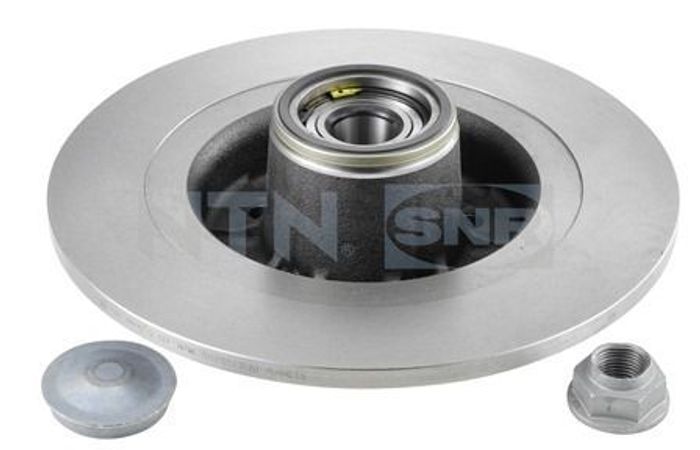 Bremsscheibe mit Lager hinten L/R (mit integriertem Radlager) passt zu: DACIA...