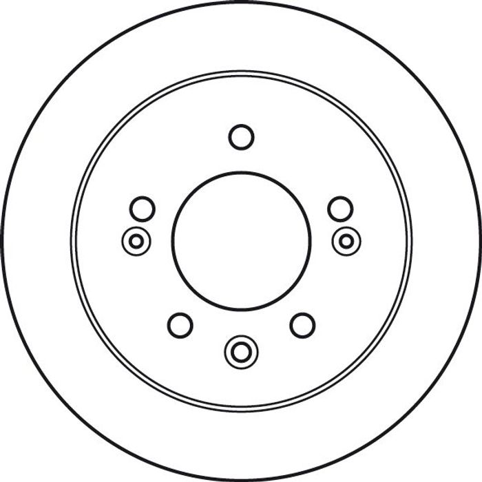 Bremsscheibe hinten L/R passt zu: HYUNDAI ELANTRA IV, I30, SONATA VI, SONATA...