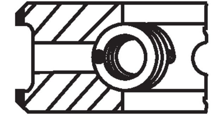 Kolbenringe (144mm 4-2,5-3,5) passt zu: VOLVO FH16, FH16 II, FH16 III D16C550...