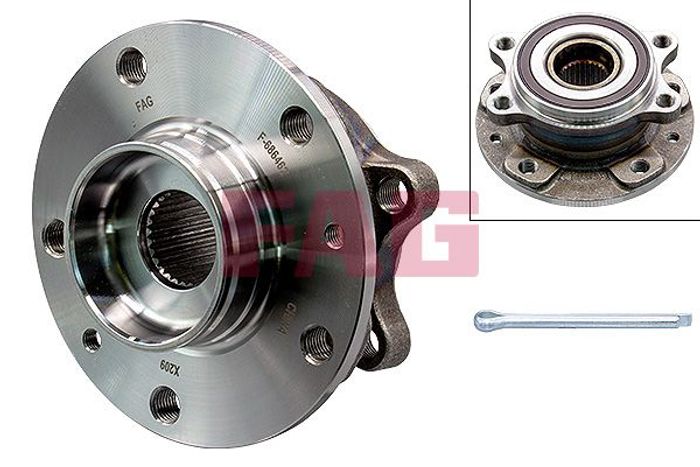 Radlagersatz mit Nabe vorne L/R (mit Naben) (30x136x47,1) passt zu: NISSAN QA...