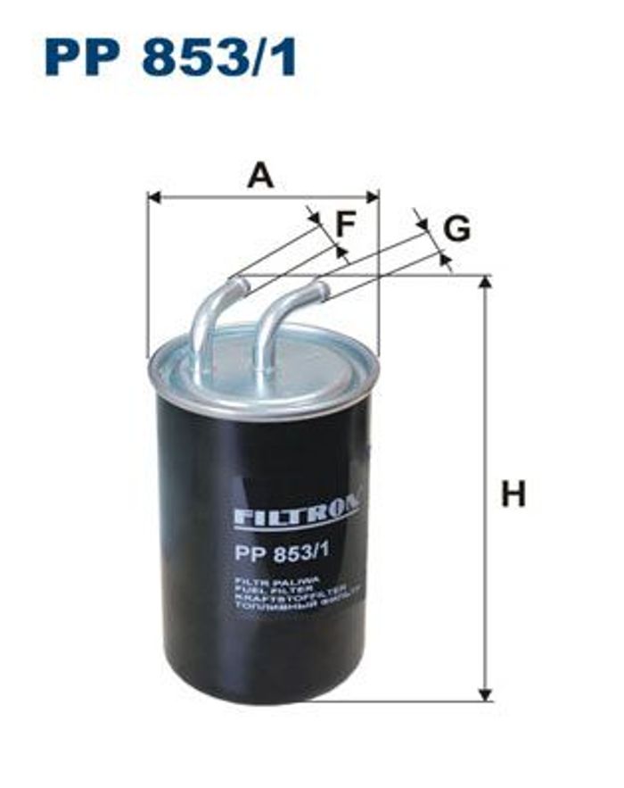 Kraftstofffilter passt zu: MITSUBISHI GRANDIS, LANCER VIII, OUTLANDER II 2.0D...