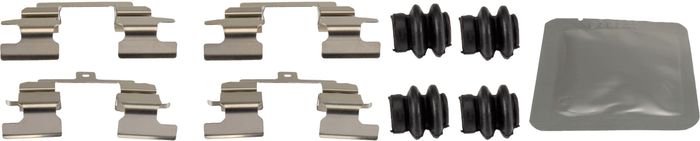 Montagesatz des Bremsklotzes hinten passt zu: NISSAN QASHQAI +2, X-TRAIL, X-T...