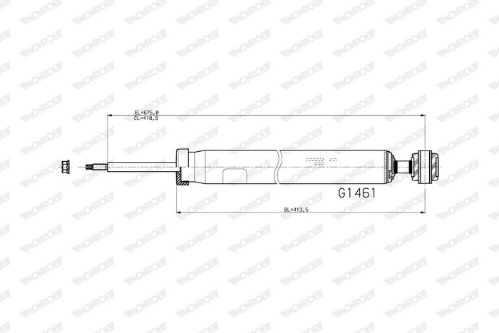 Stoßdämpfer hinten L/R passt zu: FORD PUMA 1.0-1.5D 09.19