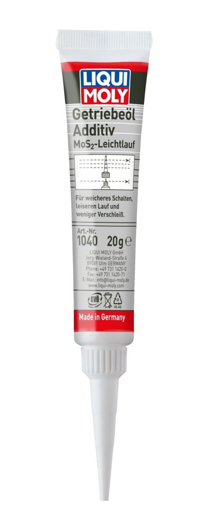 Getriebeölzusatz (EN) for differential mechanism / (EN) for manual transmissi...