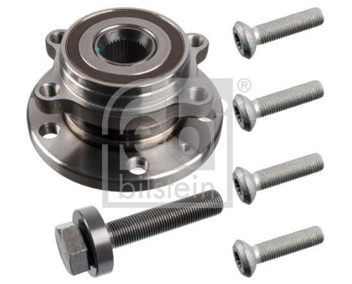 Radlagersatz mit Nabe hinten/vorne L/R (mit Naben) (27,5x85x48) passt zu: AUD...