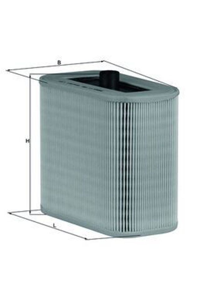 Luftfilter (Filterpatrone) passt zu: BMW 3 (E90), 3 (E92), 3 (E93) 4.0/4.4 03...
