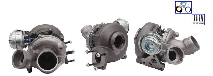 Turbolader (Runderneuert, mit Dichtungssatz) passt zu: VW TOUAREG 2.5D 01.03-...