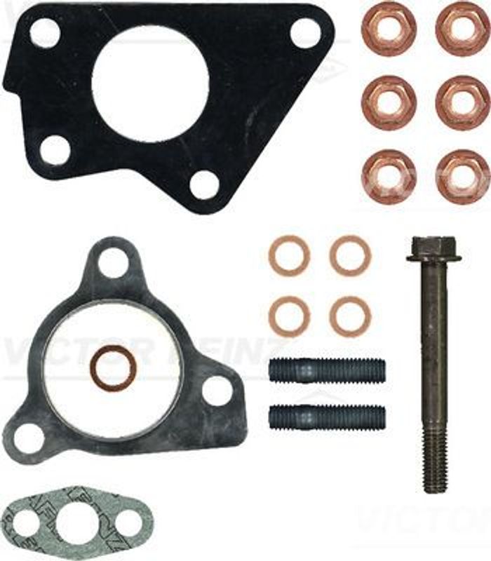 Montageset der Turbokompressors passt zu: MAZDA 6, MPV II 2.0D 06.02-08.07