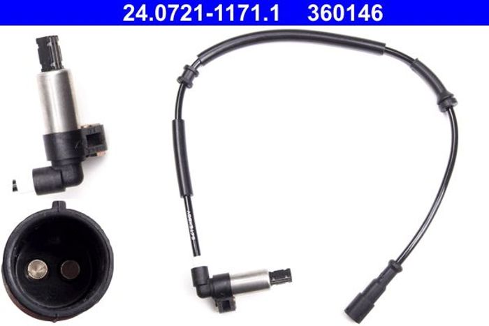 ABS-Sensor hinten L passt zu: RENAULT MEGANE I, MEGANE I CLASSIC, MEGANE I CO...