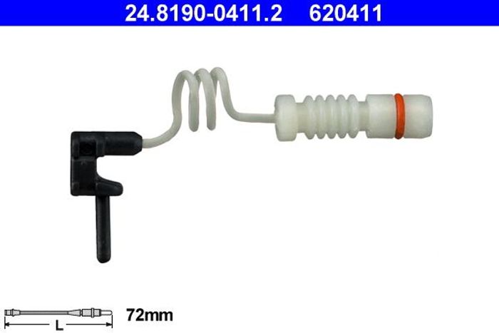 Bremsbelagverschleißsensor hinten/vorne passt zu: MERCEDES G (W460), G (W463)...
