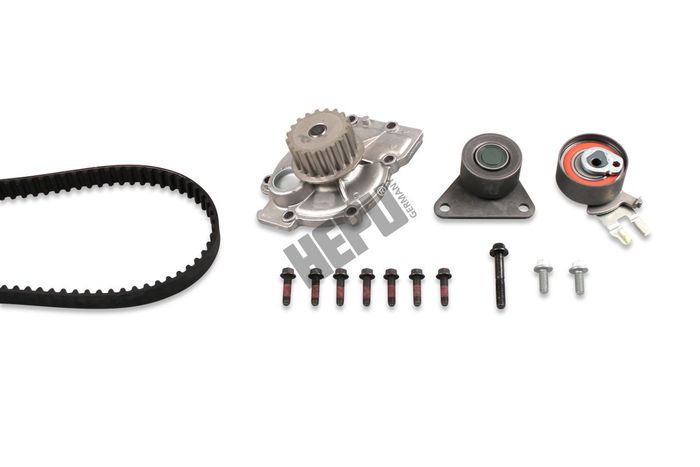 Ventilsteuerung Satz (Riemen + Rolle + Flüssigkeitspumpe) passt zu: VOLVO C30...
