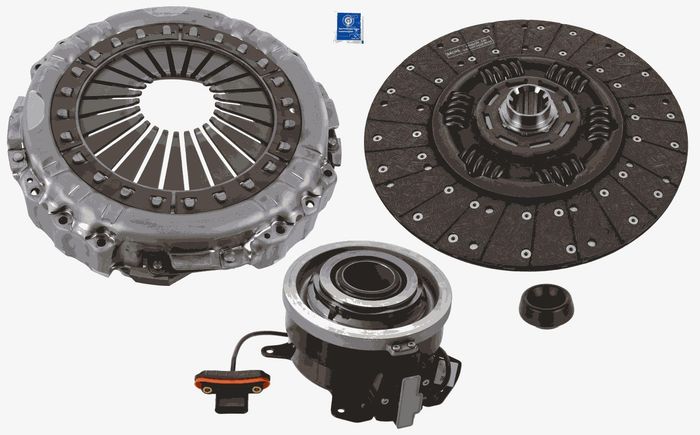 Satz der Kupplung mit Stützlager (430mm), TRAXON, passt zu: DAF CF, XF 106; I...