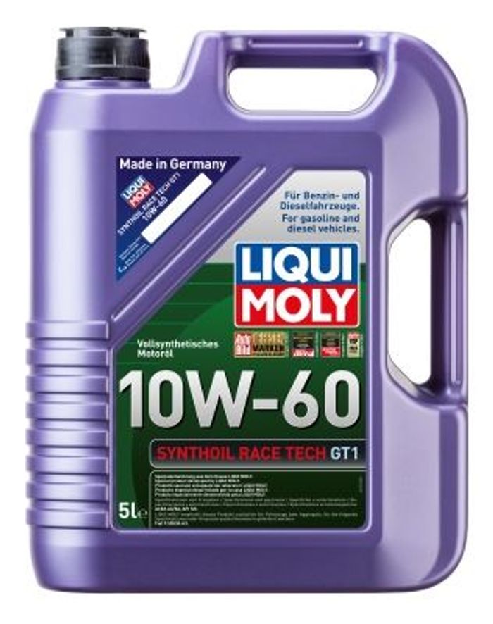 Motoröl Synthoil Race Tech GT1 (5L) 10W60 ;API CF; SL
