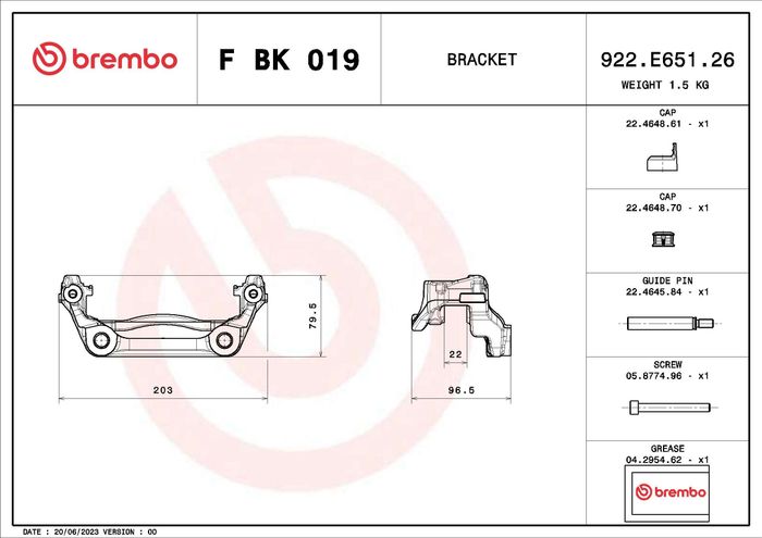 Bremssattelhalter hinten L/R passt zu: MERCEDES SPRINTER 3,5-T (B907), SPRINT...