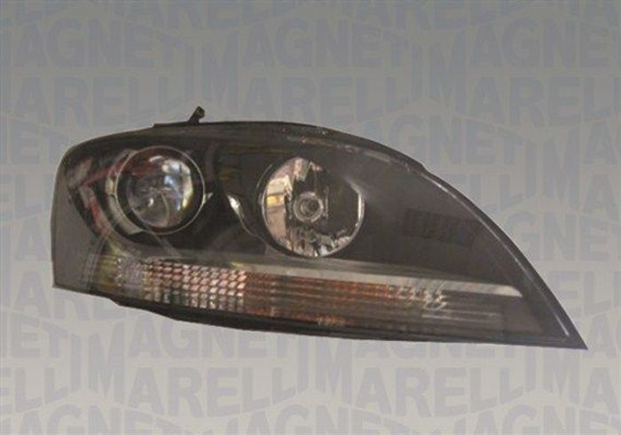 Scheinwerfer R (H21W/H7/H7/W5W, elektrisch, mit motor, einsatzfarbe: schwarz)...
