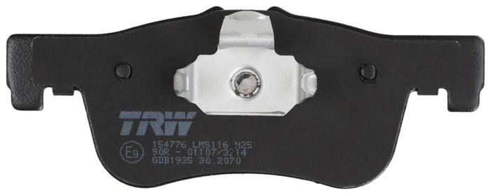 Bremsbelagsatz vorne , passt zu: BMW 1 (F20), 1 (F21), 2 (F22, F87), 2 (F23)...