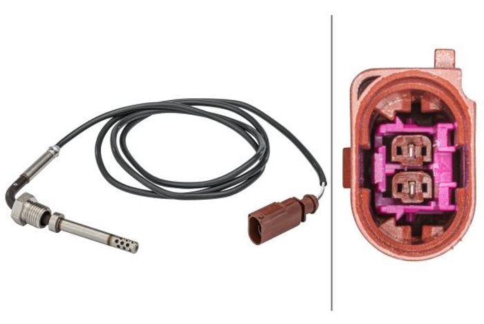 Abgastemperatursensor (vor dem partikelfilter) passt zu: PORSCHE CAYENNE; VW...