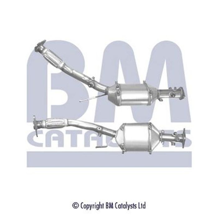 Partikelfilter passt zu: NISSAN QASHQAI I, X-TRAIL II 2.0D 02.07-12.13