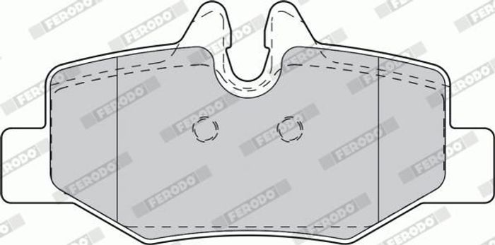 Bremsbelagsatz hinten (mit Bremssattelführungsschrauben; mit Extras), passt z...