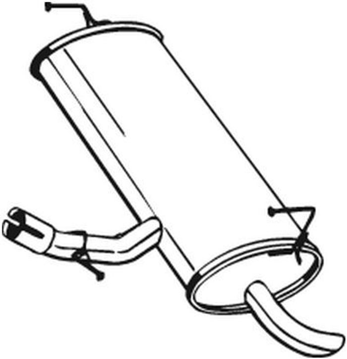 Endschalldämpfer