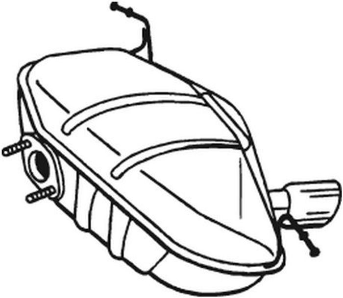 Endschalldämpfer