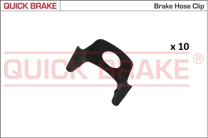 Halter, Bremsschlauch