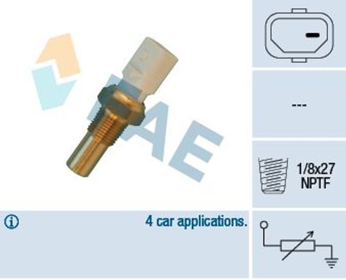 Sensor, Kühlmitteltemperatur