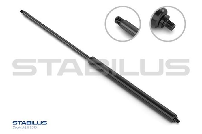 Gasfeder kofferraumdeckel L/R max. Länge: 469mm, hub:200mm