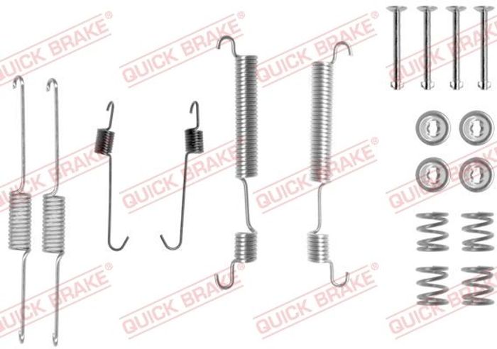 Montagesatz der Bremsbacken (MANDO) passt zu: HYUNDAI ACCENT II; KIA CEE'D, C...