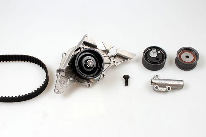 Ventilsteuerung Satz (Riemen + Rolle + Flüssigkeitspumpe) passt zu: AUDI A4 B...
