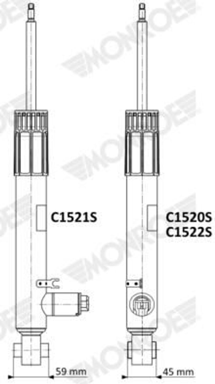 Stoßdämpfer hinten L/R passt zu: AUDI Q2; SEAT ATECA 1.0-2.0D 06.16