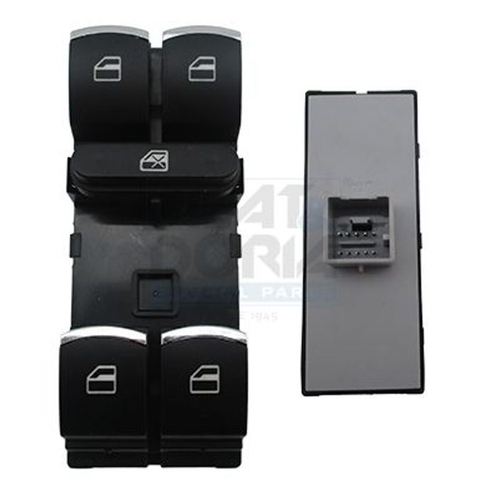 Fensterheberschalter vorne L passt zu: VW PASSAT B6, PASSAT B7 1.4-3.6 02.08-...