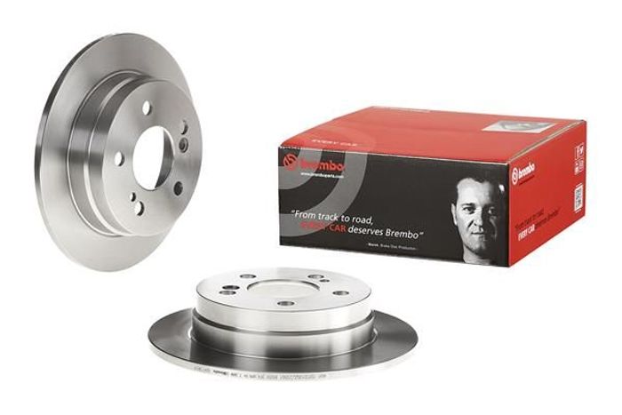 Bremsscheibe hinten L/R passt zu: MERCEDES 124 (C124), 124 T-MODEL (S124), 12...